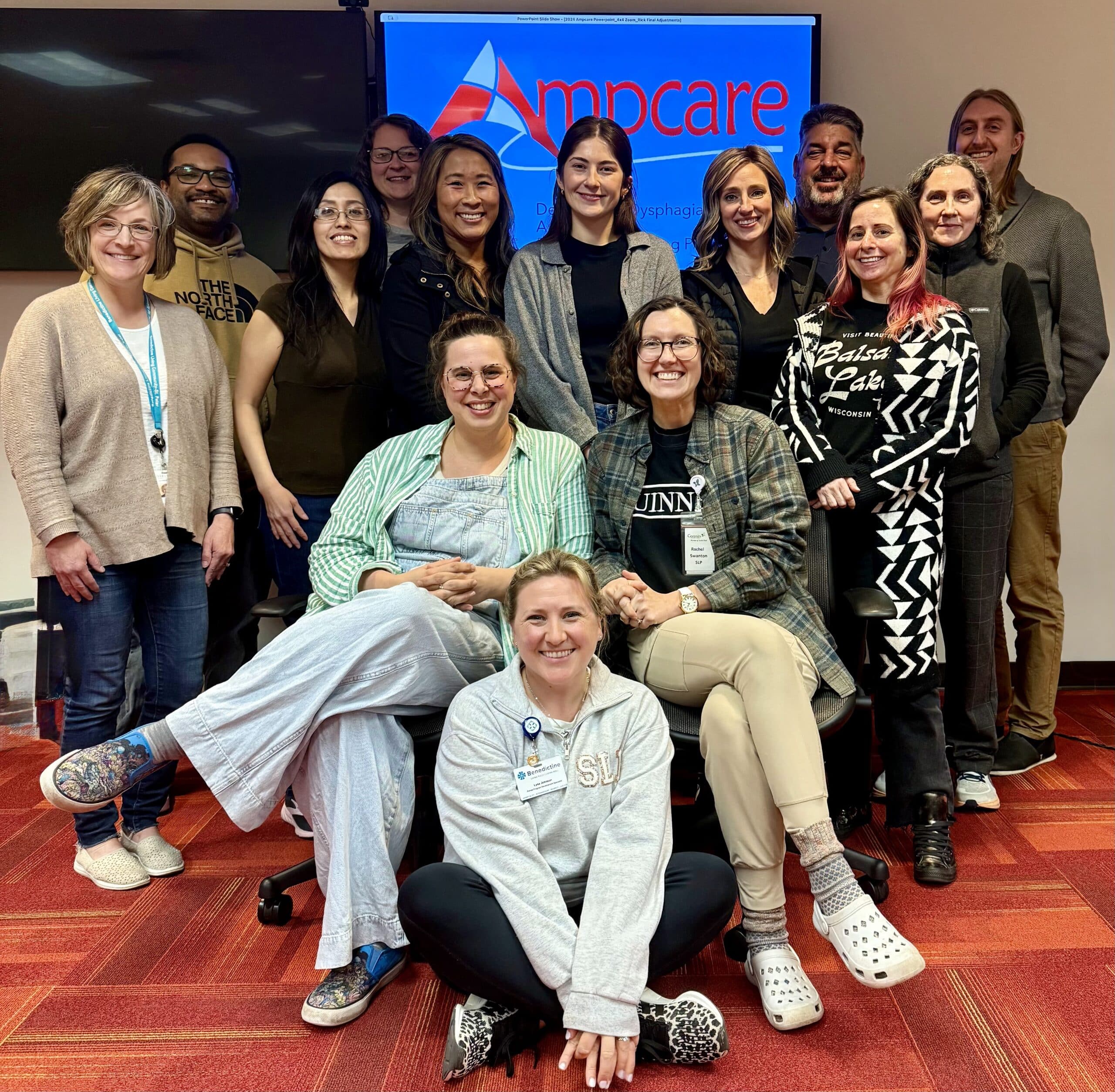 Benedictine’s Speech-Language Pathologists (SLPs) complete their AmpCare Certification
