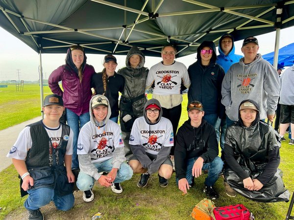 Crookston High School Clay Target team competed in the State Qualifying Shoot in Alexandria