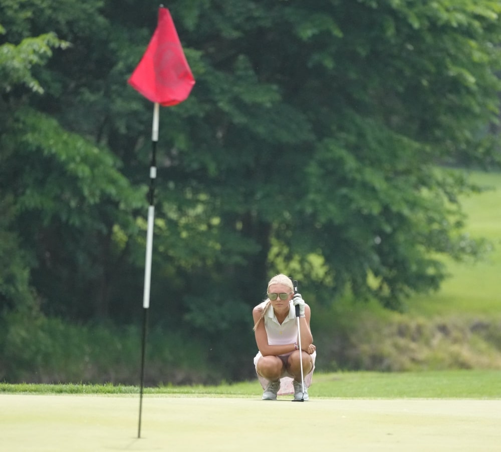 Ava Martin shoots a 182 at the State Golf Tourney