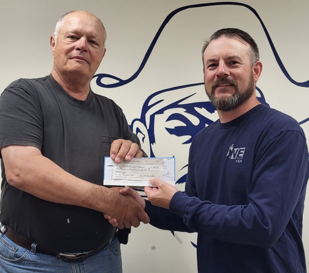 Crookston Masonic Lodge donates over $2300 to Highland School Itasca State Park Field Trip