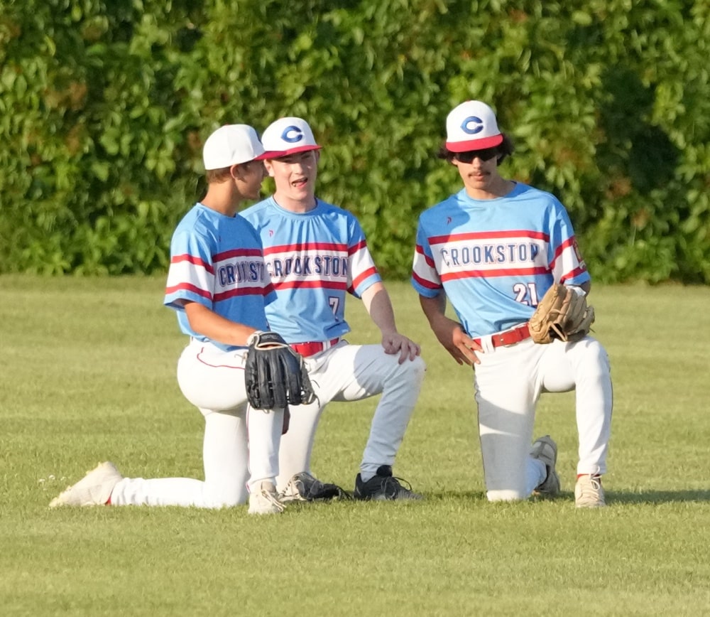 Crookston Legion Baseball scores 18 runs to beat Grand Forks Blues Jr. Legion