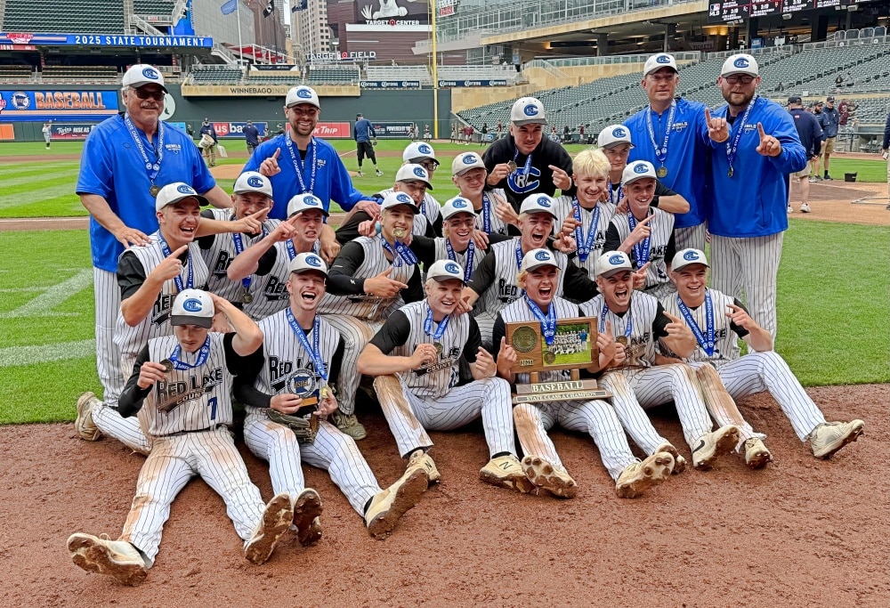 Red Lake County Rebel Baseball wins the State Class A Baseball Championship