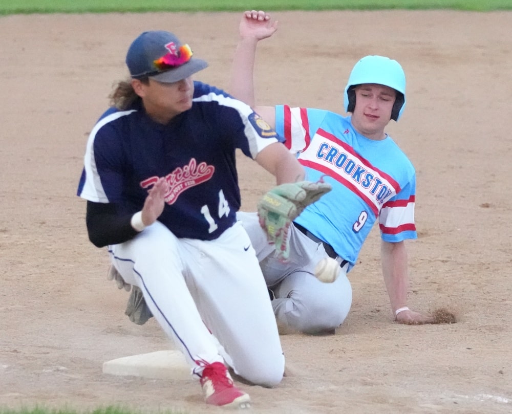 Fertile-Beltrami holds on to beat Crookston Legion Baseball