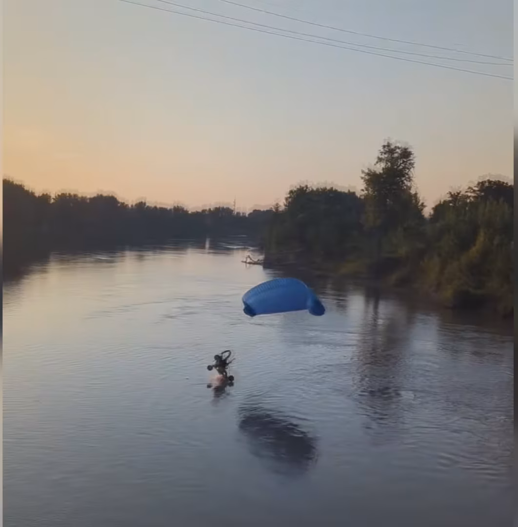 Multiple agencies respond to Riverside Dam in Grand Forks for water rescue of paraglider