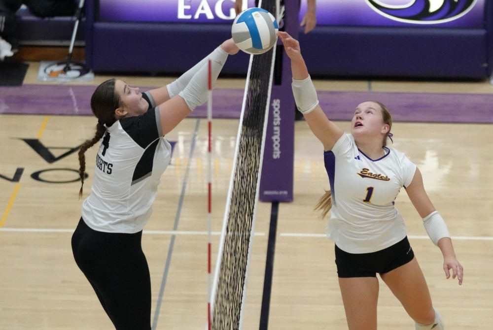 Sacred Heart Volleyball sweeps Climax-Fisher in Section 8A tourney