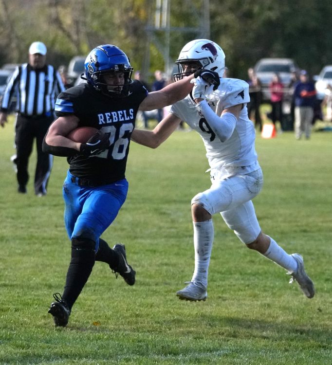 Red Lake County Rebel Football powers past Park Christian 47-18 in Section 8A semi-finals