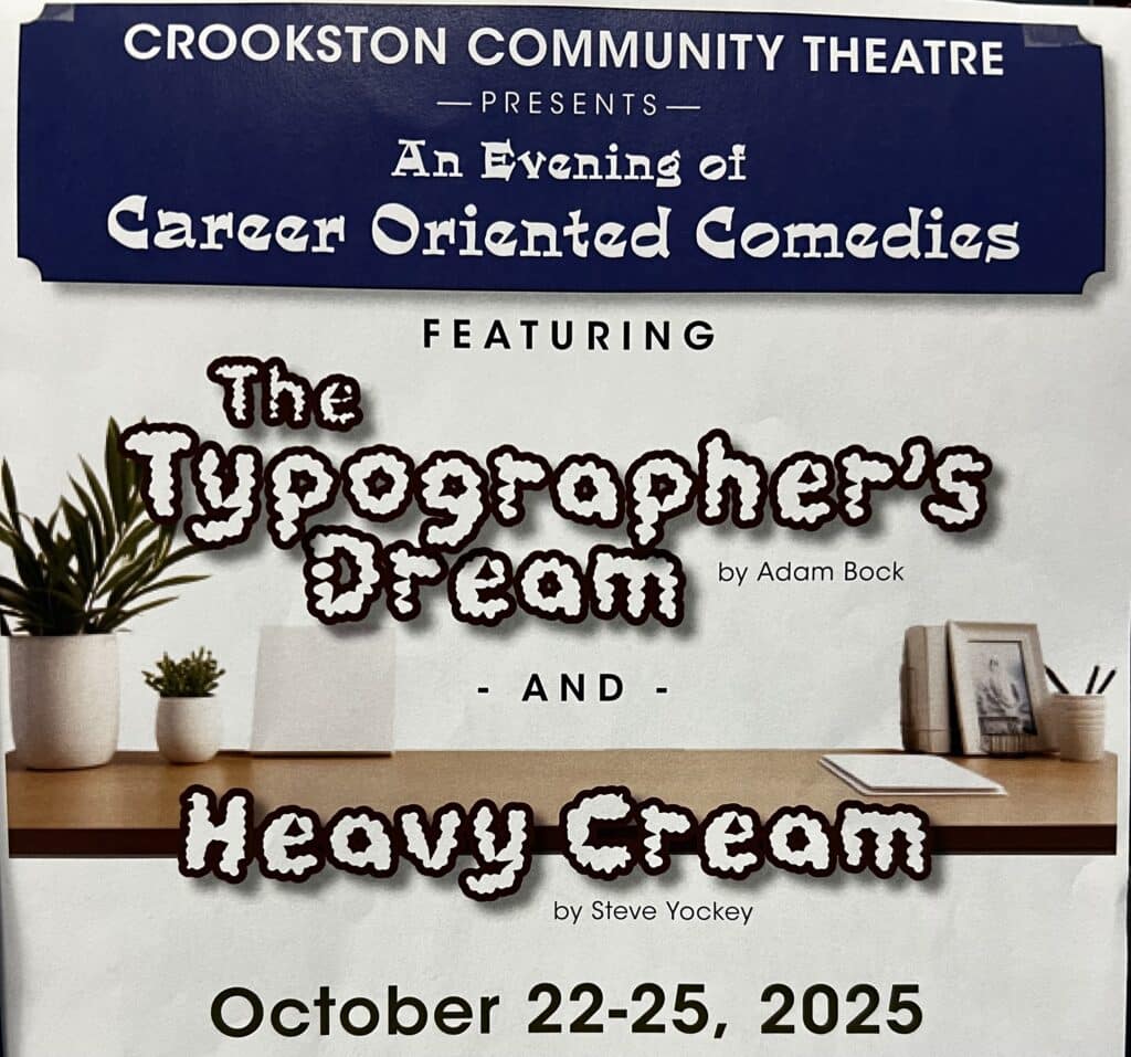 CCT to host An Evening of Career-Orientated Comedies October 22-25