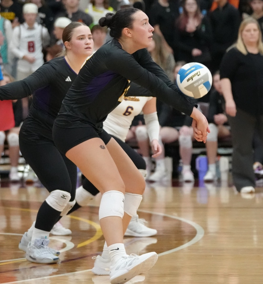 Sacred Heart Volleyball’s fantastic season comes to an end in a 3-1 loss to Ada-Borup-West in the Section 8A championship