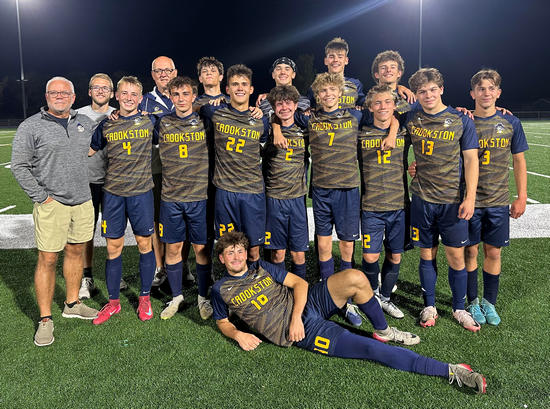 Pirate Boys Soccer uses late goal to hold on to victory on Senior Night