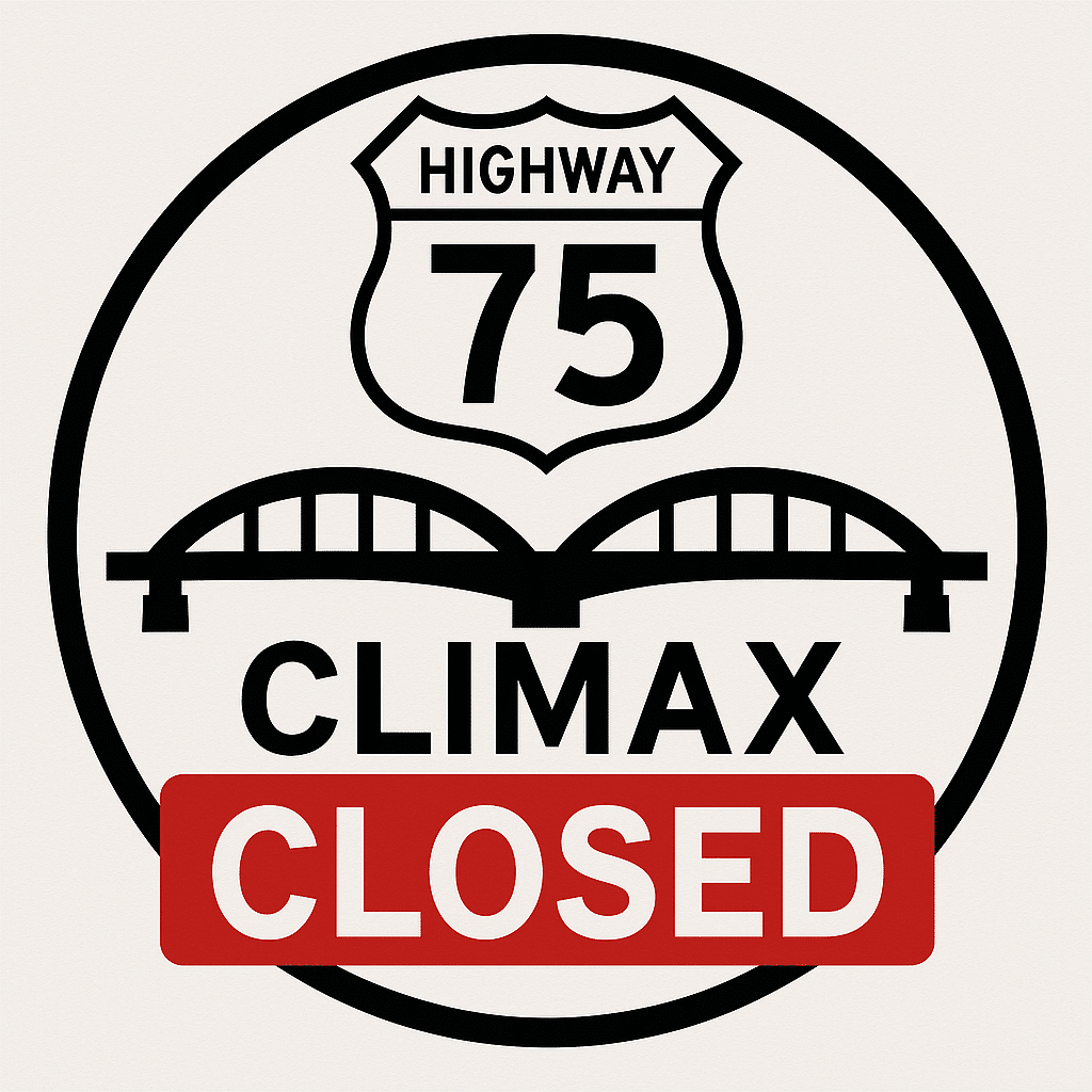 Highway 75 bridge in Climax will be closed November 24 due to shifting