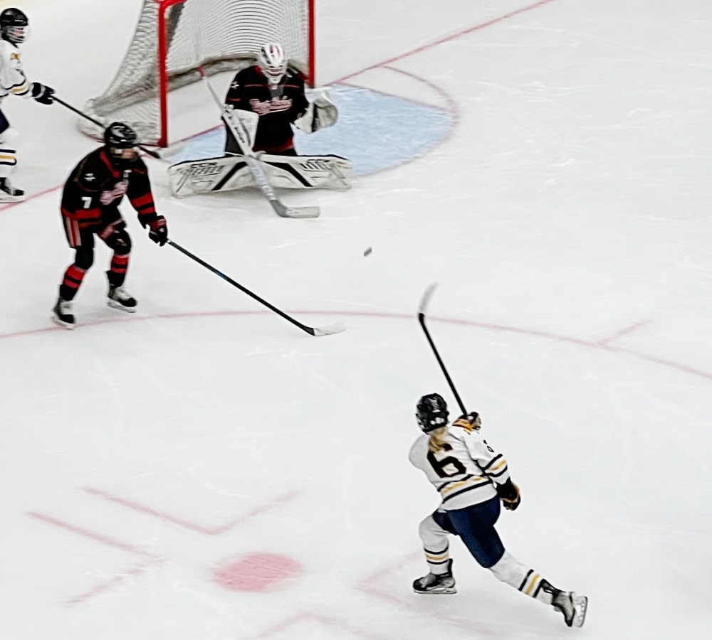 Crookston Pirate Girls Hockey comeback falls short in loss to River Lakes.