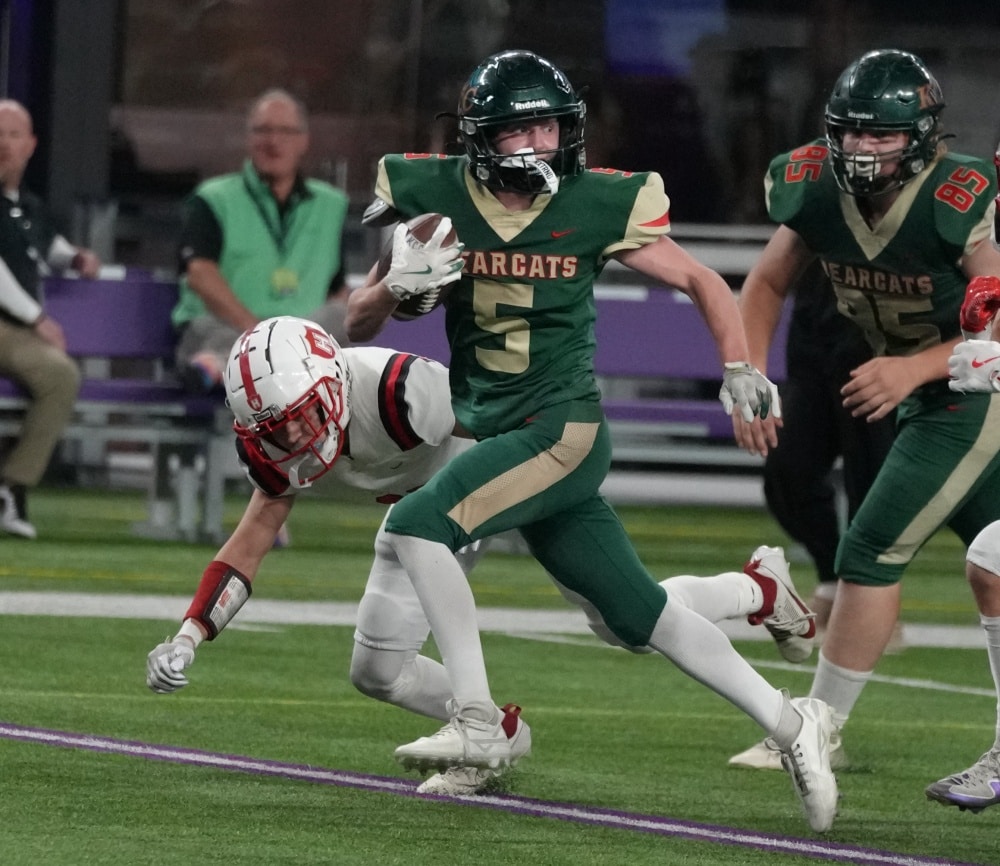 Kittson Co. Central football’s comeback falls short in loss to Hillcrest Lutheran in State Semifinals