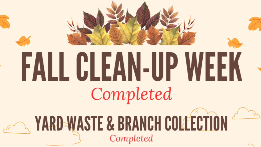 City of Crookston wraps up fall clean-up and Yard Waste and Branch Collection for the season
