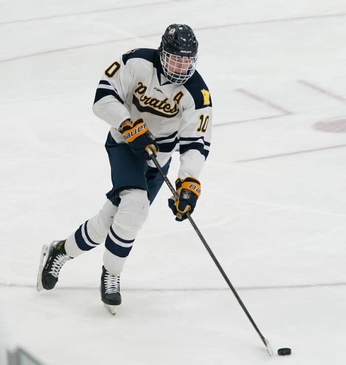 Crookston Pirate Boys Hockey takes down Mayville/Portland