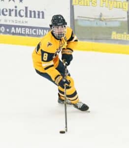 Crookston Pirate Boys Hockey blows 3rd period lead, holds on to tie Hopkins