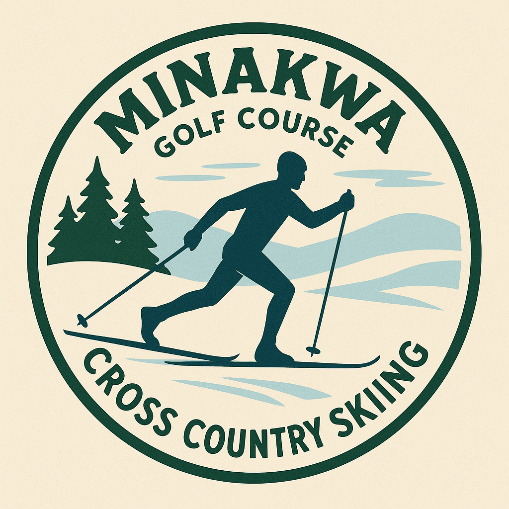 Minakwa Golf Course had groomed the grounds for cross country skiing