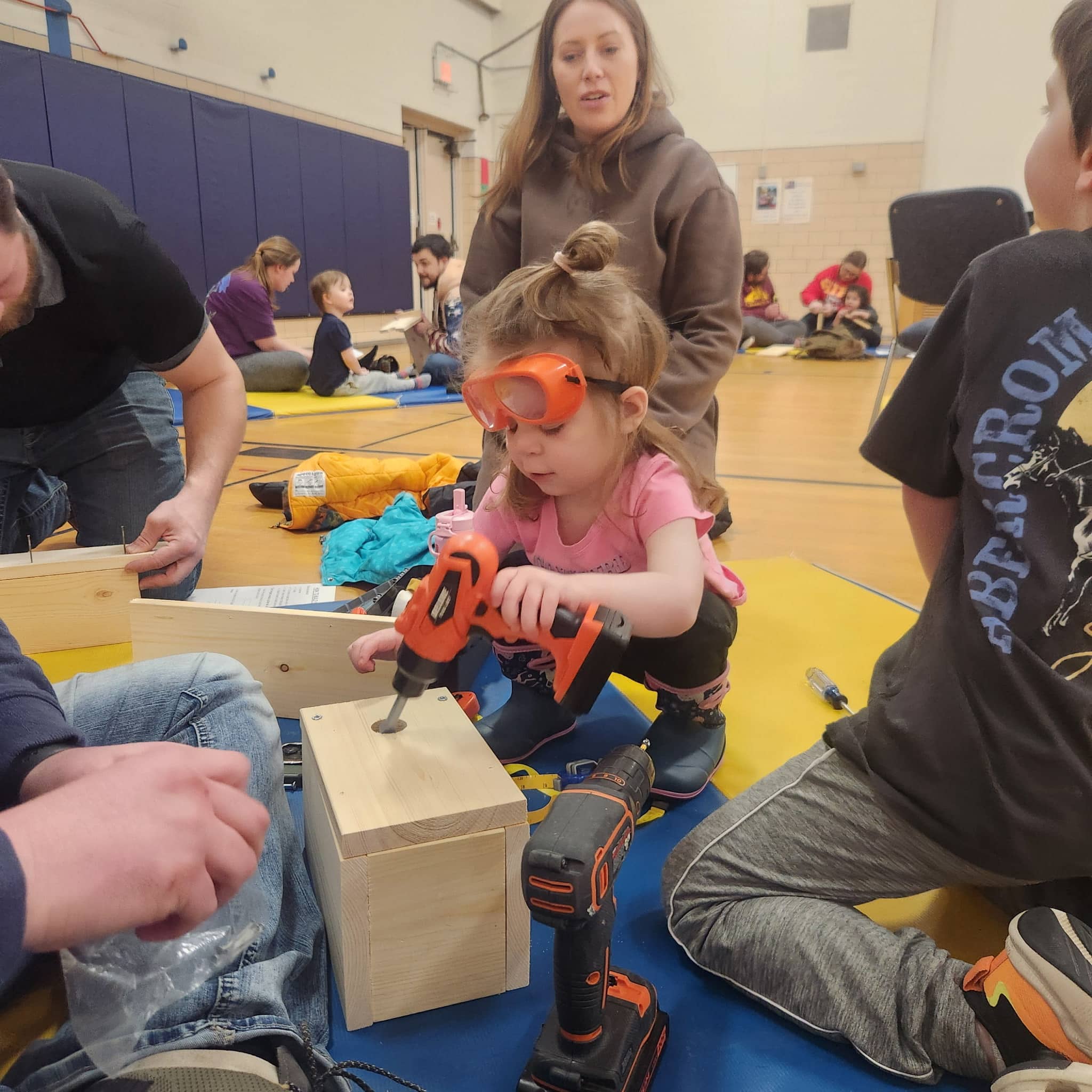 ECFE Build a Wood project a big success