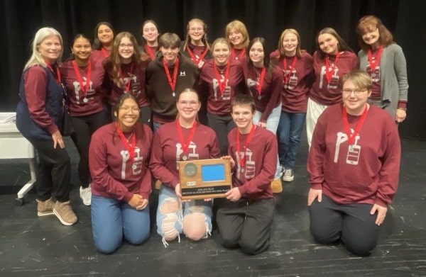 Crookston High School One-Act finishes 2nd place and advances to Section 8A competition