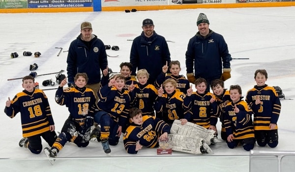 Crookston Squirt A Hockey wins the Fergus Falls tournament