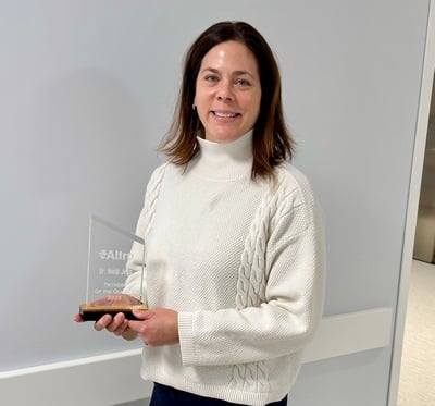 Dr. Heidie Jess of Altru’s Patholofy Department named Physician of the Quarter