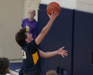 Crookston Pirate Boys Basketball uses 10 threes and clutch free throws to take down Roseau