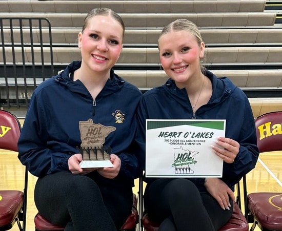 Crookston Pirate Dancers receive HOL All-Conference honors