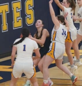 Crookston Girls Basketball shuts down NCE/UH, while only allowing seven baskets