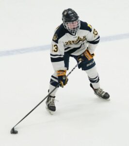 Crookston Boys Hockey shuts out Breckenridge/Wahpeton in final home game of the year