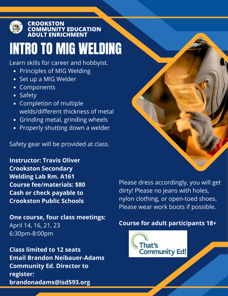 Welding Flyer