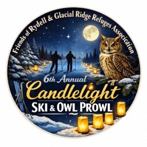 Friends of Rydell and Glacial Ridge Refuges Association will host the 6th Annual Candlelight Ski and Owl Prowl event on February 28