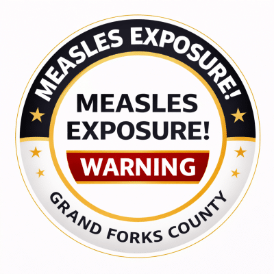 Polk County Health is alerting the public of possible measles exposure in Grand Forks