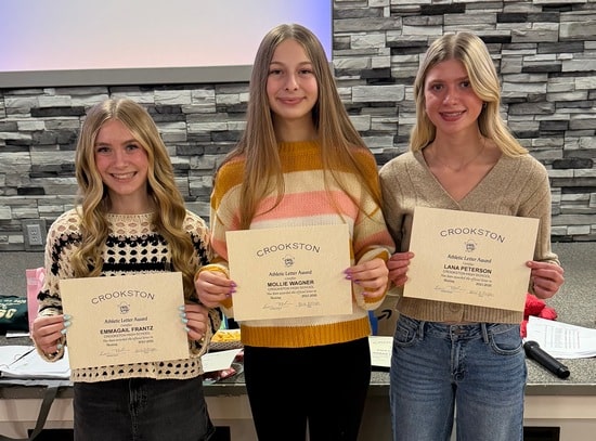 Crookston Figure Skating Club holds end-of-the-season banquet