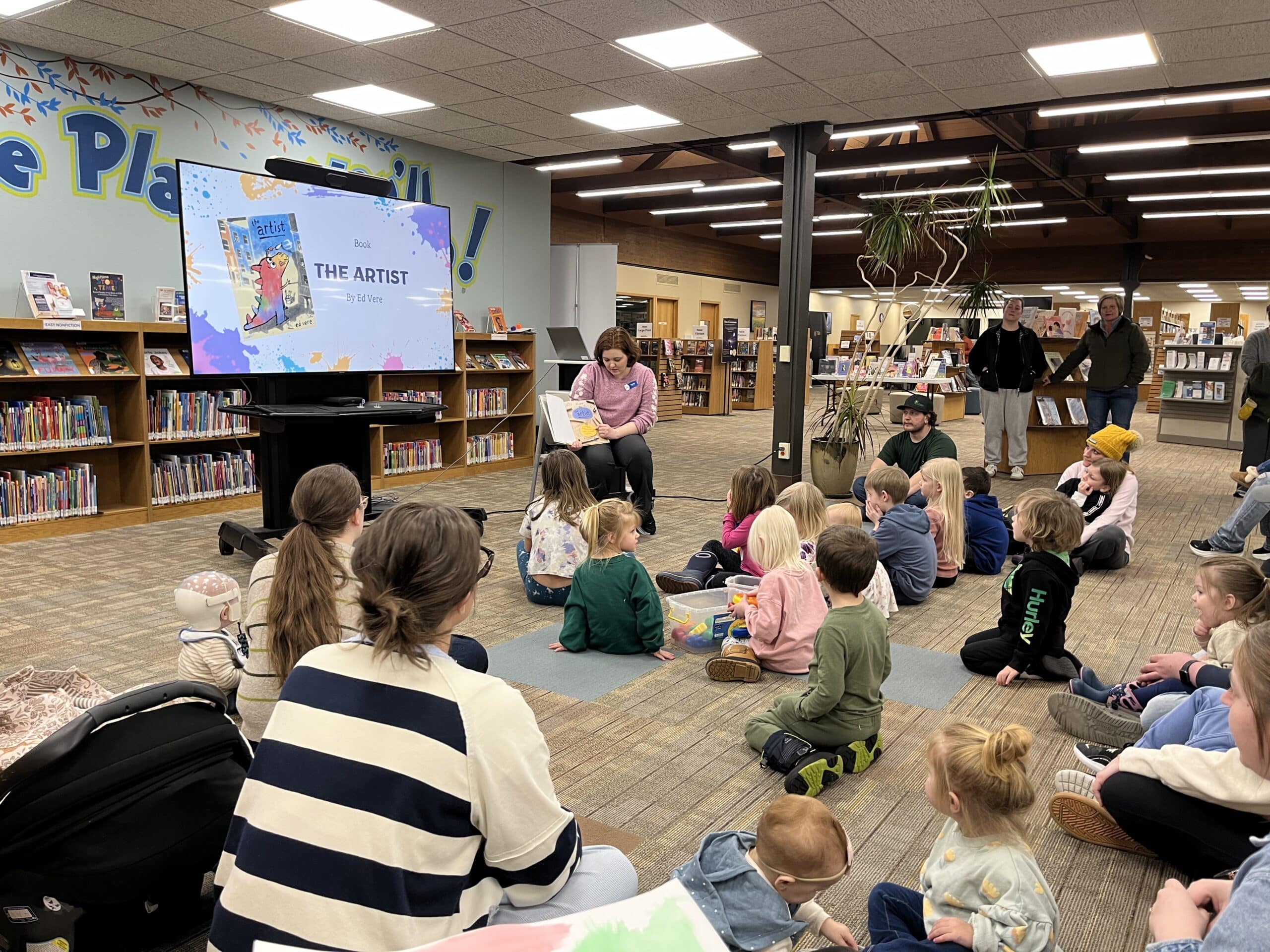 ECFE and Crookston Library Celebrate the Young Artist