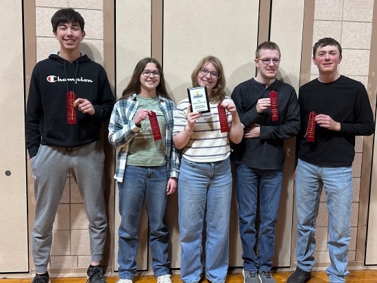 Crookston Pirate Knowledge Bowl team advances to Section Competition