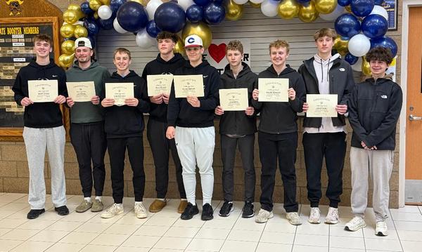 2025-26 Crookston Pirate Boys Basketball hands out awards