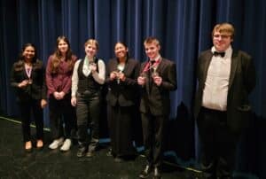 Crookston Speech Team hosts an event and had five place