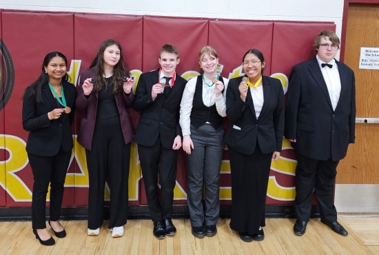 Crookston Pirate Speech team has four place at Blackduck
