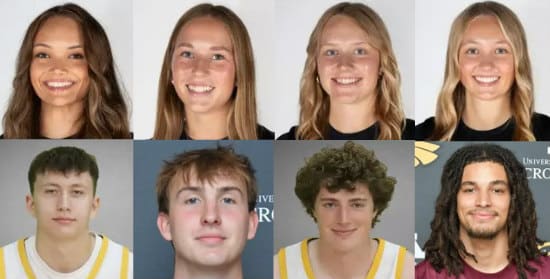 UMC Basketball teams have four players each named to the Academic All-District Team