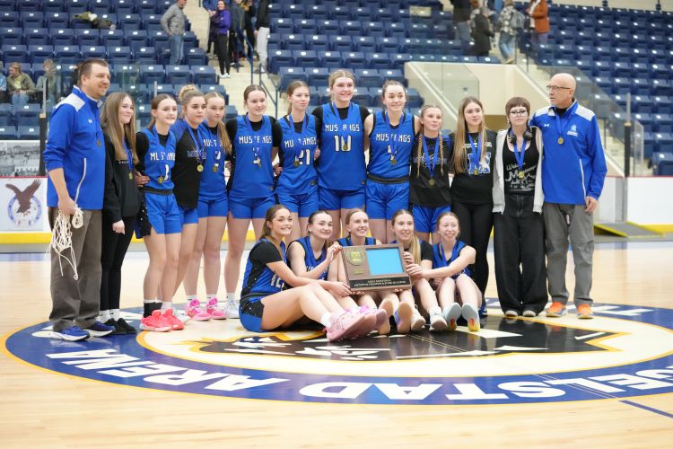 Kelliher-Northome shuts down Sacred Heart for their first trip to the State Girls Basketball tournament