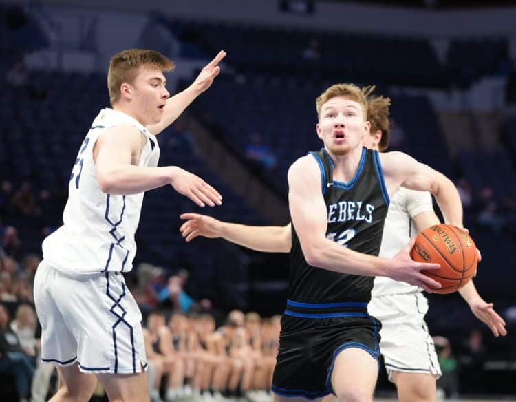 Red Lake County hits 10 threes, shoots 61% to beat LCA in the State Boys Basketball tournament