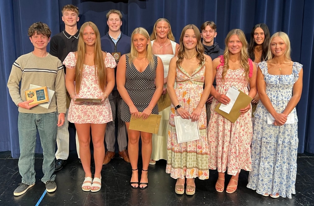 2026 CHS Athletic Awards – Chloe Boll and Reggie Winjum named Athletes of the Year