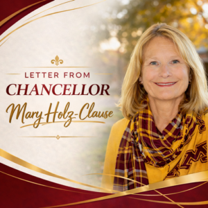 UMC Chancellor Mary Holz-Claus letter to the community