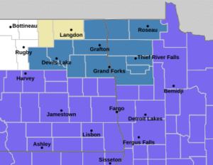 Winter Storm Watch issued for portions of NW Minnesota Friday to late Saturday