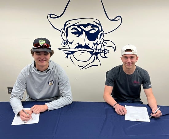 Jay Reese and Greyson Ecker sign to play Junior Hockey for the Gillette Wild