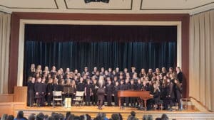 Crookston High School and Middle School choirs had a busy week