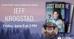 Fertile Public Library to host author Jeff Krogstad on June 5