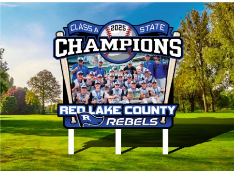 Red Lake County State Baseball Championship Sign Project Announced
