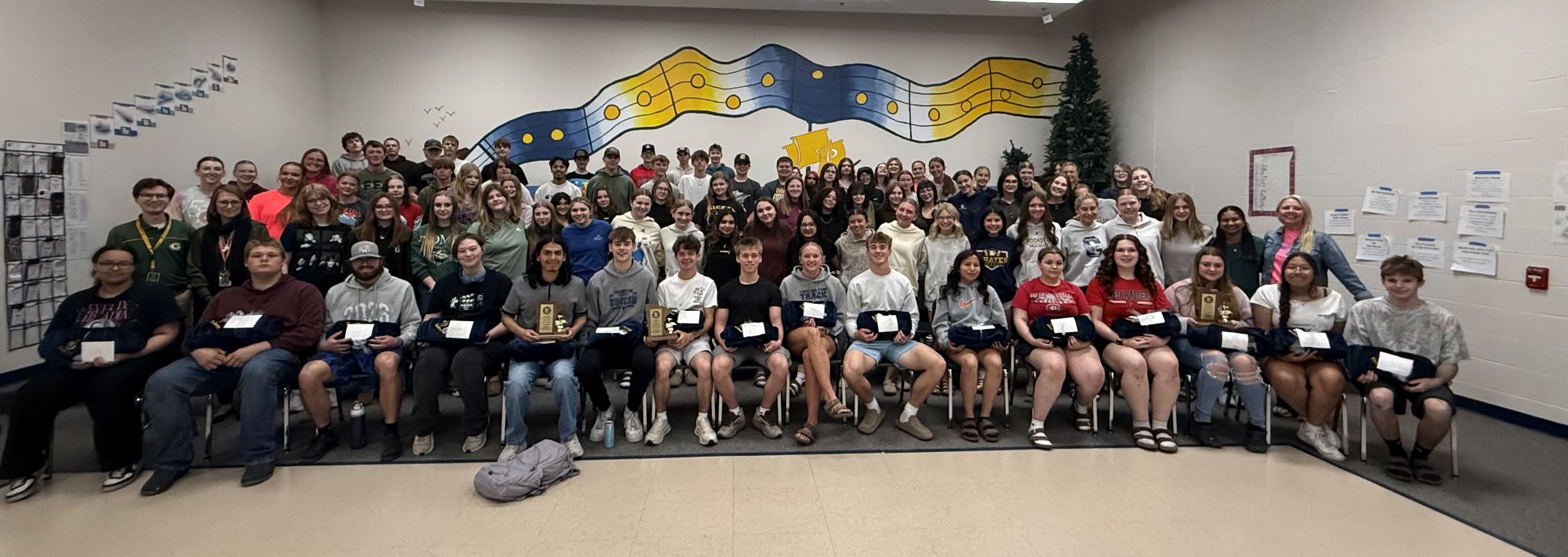Crookston High School music students receive awards, senior gifts ahead of graduation ceremony