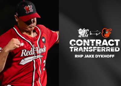 Former UMC and Wadena-Deer Creek baseball player, Jake Dykhoff has his contract transferred to the Baltimore Orioles
