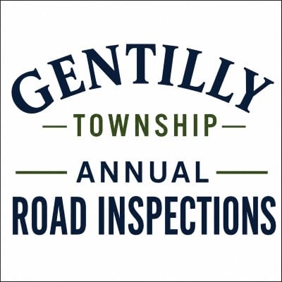 Gentilly Township to do its annual road inspections May 9